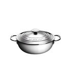 Cocotte à risotto en acier inoxydable